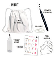 Mein Batik+Handlettering Starter-Set - Gymbag