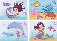 Sandbilder Set Nella Nixe DIY Bastelset Kinder...