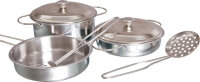 Beeboo Kitchen Edelstahltopf-Set, 7-teilig