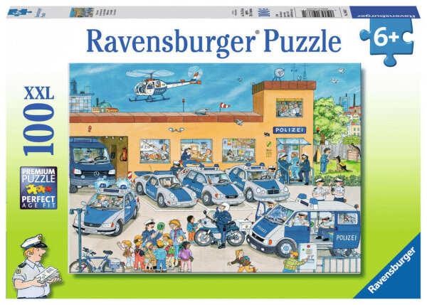 Kinderpuzzle Polizeirevier 100 Teile