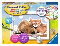 CreArt Tierliebe - Malen nach Zahlen für Kinder ab 9...