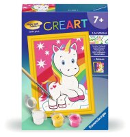 CreArt Süßes Einhorn - Malen nach Zahlen...