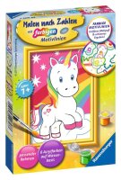 CreArt Süßes Einhorn - Malen nach Zahlen...
