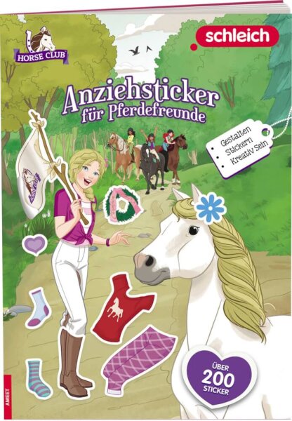 Schleich® Horse Club™ - Anziehsticker für Pferdefreunde