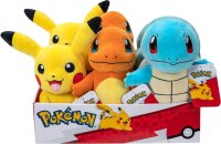 Jazwares POKEMON 20cm Plüsch Kanto First Partners,...