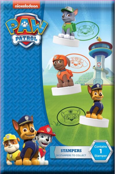 Paw Patrol Stempel mit 3d-Figur 20x4x16 cm, sortiert