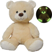 Amia Plüsch Teddy Glow in the dark, 40 cm