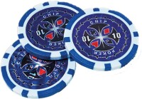 Natural Games Poker-Set im Aluminiumkoffer, 300 Chips