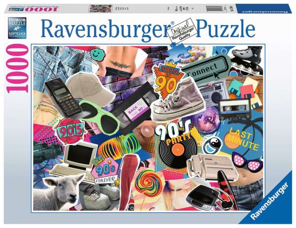 Puzzle Die 90er Jahre 1000 Teile