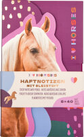 Haftnotizen mit Bleistift - I LOVE HORSES