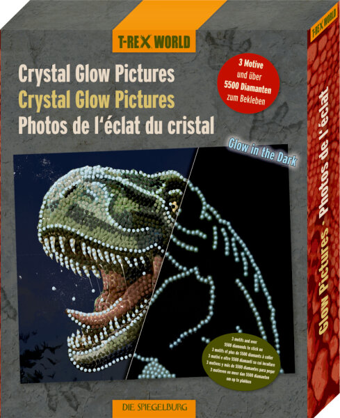 Crystal Glow Pictures-Diamond Painting - T-Rex World