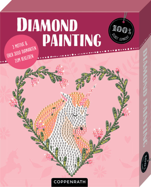 Diamond Painting (100% selbst gemacht) Unicorn