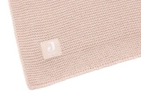 Decke Wiege 75x100cm Basic Knit Wild Rose