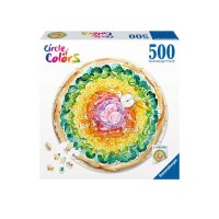 Puzzle 500 Teile - Circle of Colors Pizza