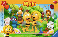 Rahmenpuzzle 15 Teile Biene Majas Welt