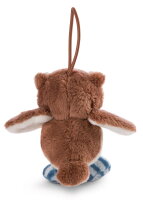 Christmas Pinguin & Eule 10cm mit Loop sortiert