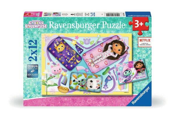 Kinderpuzzle ab 3 Jahren - Gabbys Dollhouse - 12 Teile