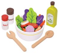 Spielmaus Küche Salat-Set aus Holz, 30 Teile