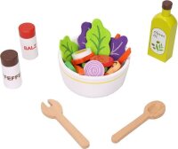 Spielmaus Küche Salat-Set aus Holz, 30 Teile