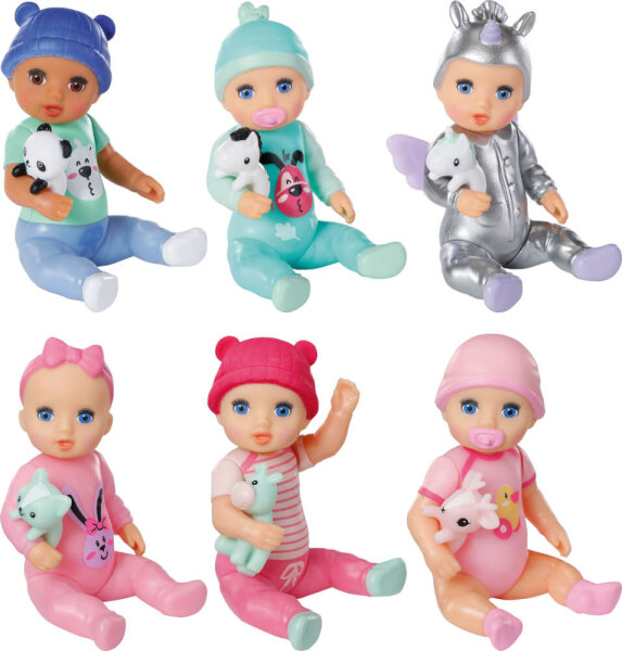 BABY born Minis - PDQ Babies Dolls 1-6, Sortiert