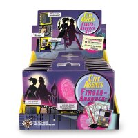 CITY AGENTS FINGERABDRUCK-SET 6-TEILIG