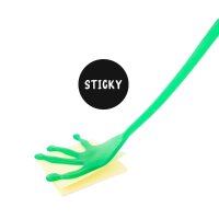 ZOMBIE ZONE STICKY KLATSCHHAND,6-FACH SORTIERT