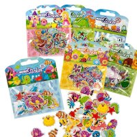 MINI STICKER 50ER SET, 6-FACH SORTIERT