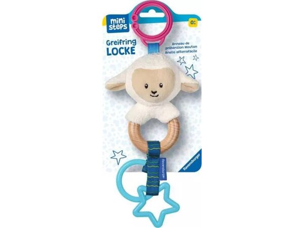 ministeps: Greifring Locke - Babyspielzeug ab 0 Monaten