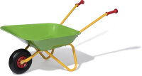Outdoor Active Schubkarre Metall grün/gelb –...