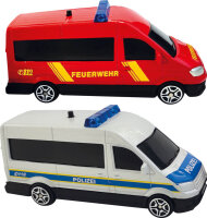 Speedzone Einsatzfahrzeuge-Van mit Licht & Sound,...