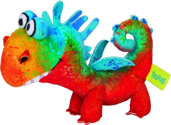 Furzipups Plüsch Knatterdrache 18 cm – Kuscheltier Drache weich, Kinder Stofftier, Die Spiegelburg
