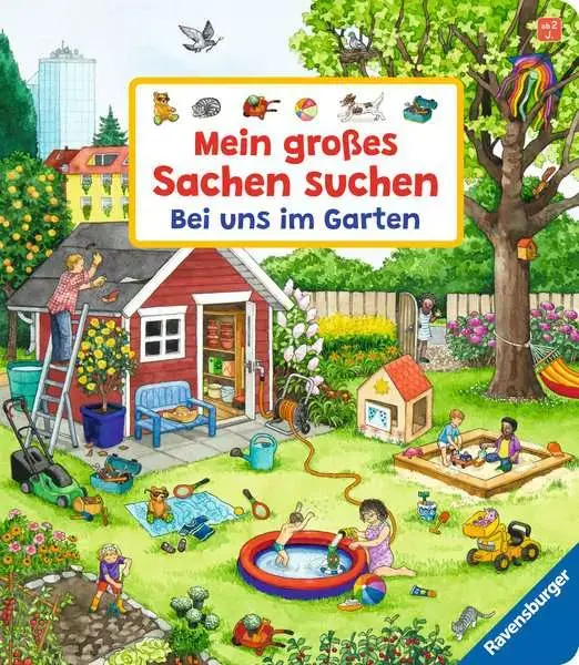 Mein großes Sachen suchen: Bei uns im Garten