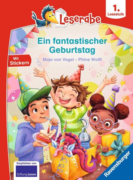 Leserabe - 1. Lesestufe: Ein fantastischer Geburtstag