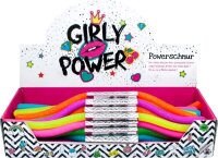 Girly Power Powerschnur Glitzer