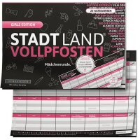 STADT LAND VOLLPFOSTEN® - GIRLS EDITION (DinA4-Format)