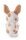 Kuscheltier Sleeping Pets Hase karamell gepunktet 12cm im Körbchen