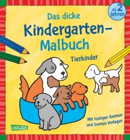 Ausmalbilder für Kita-Kinder: Das dicke...