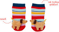 Rasselsöckchen Dackel - BabyGlück, one size...