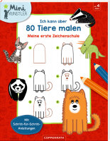 Ich kann über 80 Tiere malen - Mini-Künstler