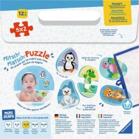 ministeps Plitsch-Platsch-Puzzle Lieblingstiere -...