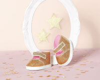 Baby Annabell Schuhe Gold 43cm