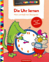 Lernerfolg Vorschule: Die Uhr lernen (Lernheft mit...