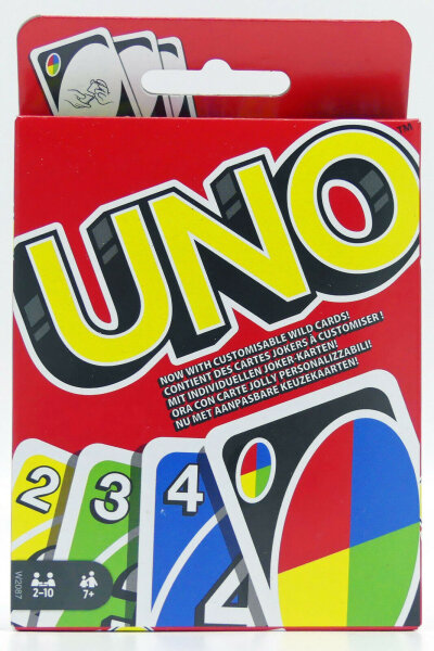 UNO Kartenspiel Mattel OVP Karten Spiel Familienspiel Gesellschaftsspiel Kinder?