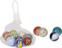 Murmeln groß 25mm Glas bunt Kinder 10er Set...