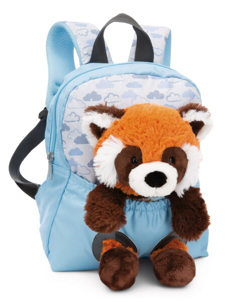 Rucksack mit Roter Panda Plüschtier