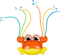 Wassersprinkler Krabbe Sommerkinder Wasserspiel Garten...