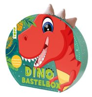 Dino-Bastelbox. Mit Anleitungen, Bastelmaterial und...