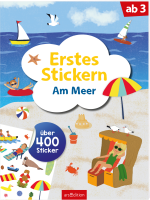 Erstes Stickern – Am Meer