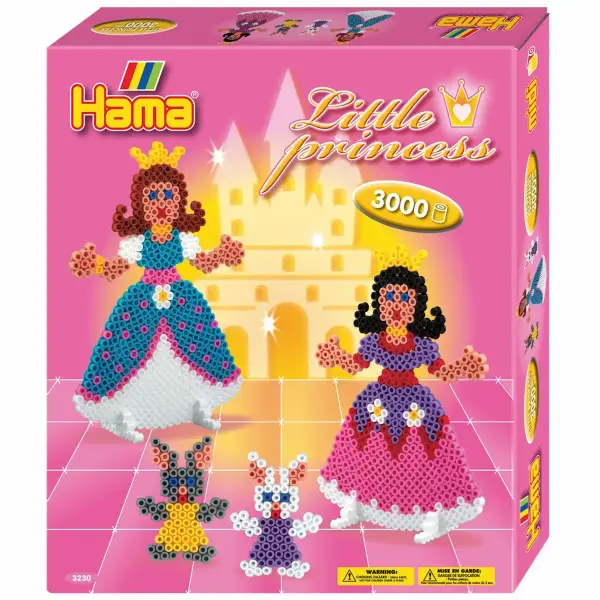 Hama Bügelperlen Little Princess 3000 Stück Geschenkpackung