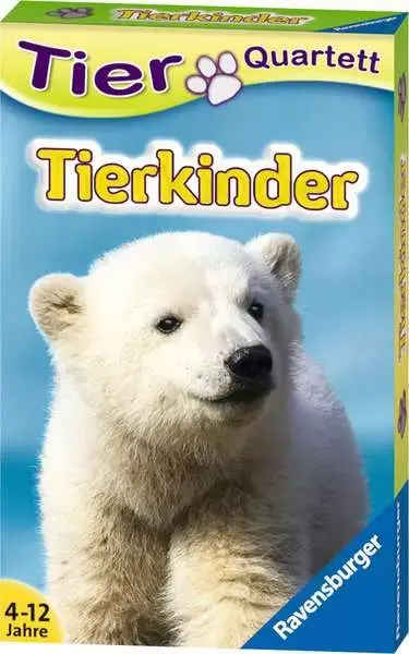 Tierkinder - Kartenspiel ab 4 Jahren